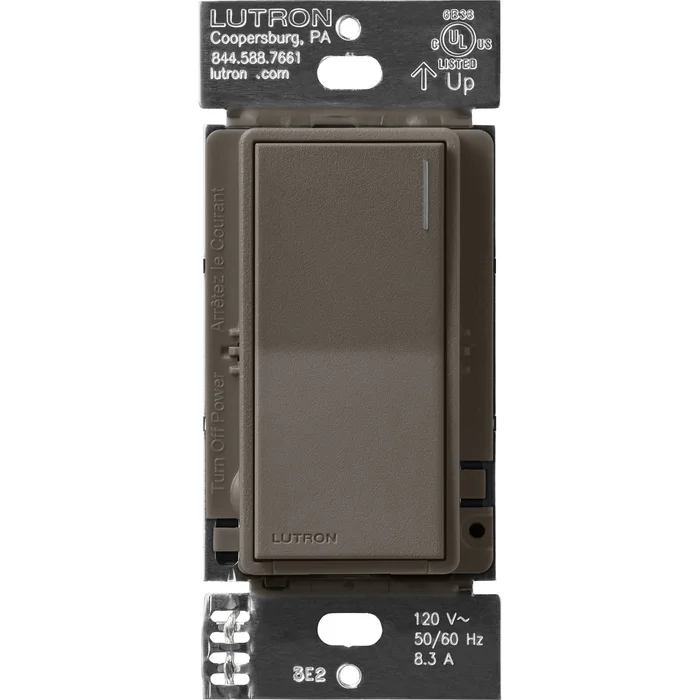 Lutron RRST-RS-TF RadioRA 3 Sunnata RF Companion Switch, 120V, Truffle