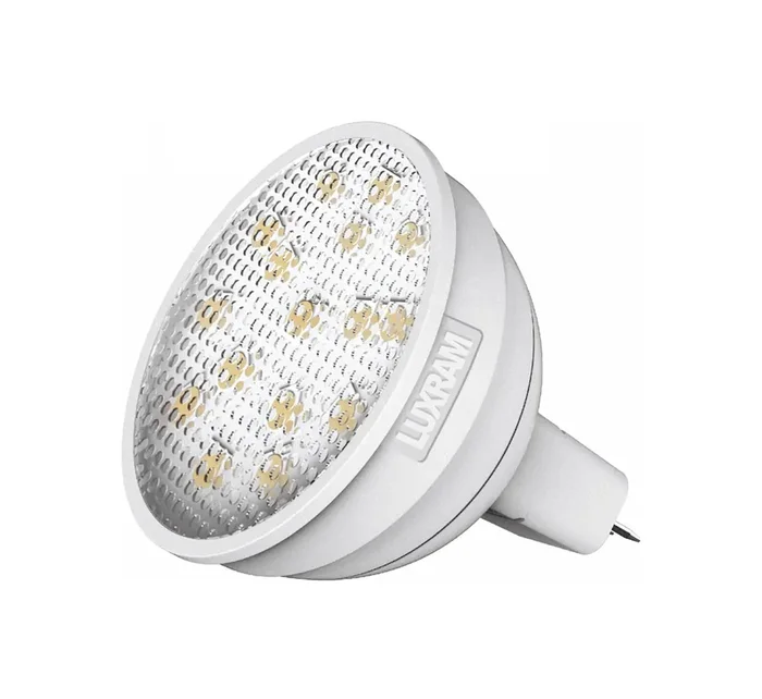 Luxram Curvodo LED MR16 12V 6W Natural White 4000K 485lm (White) • 733301142