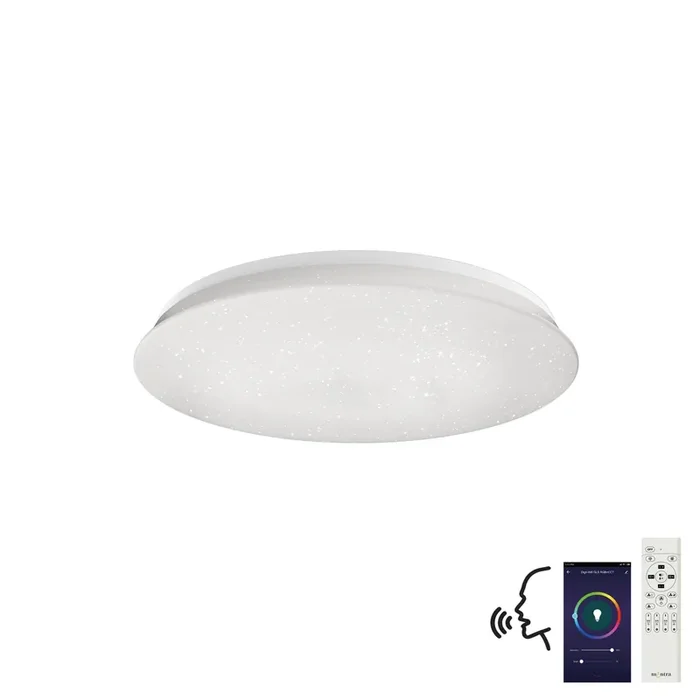 Luxram Digit Wi-Fi LED Smart Lamp,24W Surf Type G, RGB+CCT 2700K-6400K, lm, APP Control, Alexa & Google Voice Control, 3yrs Warranty • 3100122