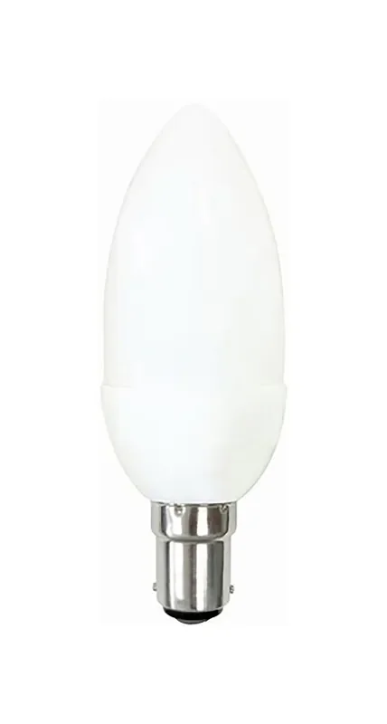 Luxram Extra Mini Supreme Candle B15 9W 2700K Compact Fluorescent • 509815091