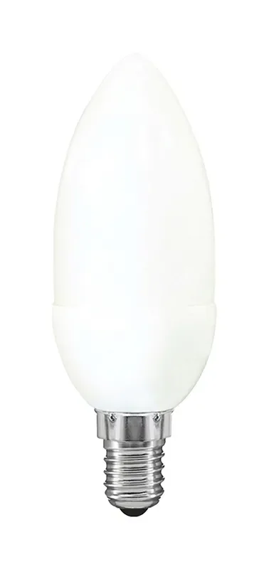 Luxram Extra Mini Supreme Candle E14 9W Natural White 4000K Compact Fluorescent • 509814092