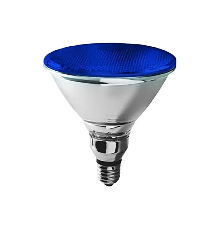 Luxram Par38 E27 Aluminium 80W Blue 38° Halogen • 158414083