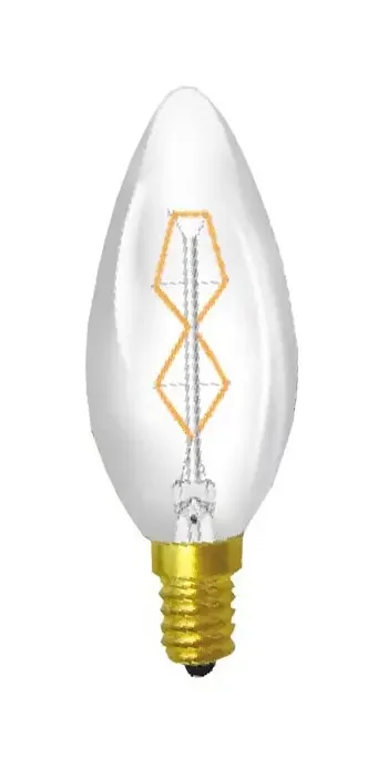 Luxram Rustica Candle/S E14 Tinted 25W • 015017025