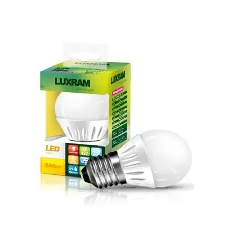 Luxram Value LED Ball Plus E27 3.5W White 6400K 300lm • 755281031