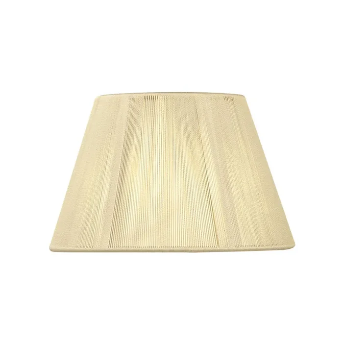 Mantra MS045 Silk String Shade Ivory Cream 250/400mm x 250mm • MS045