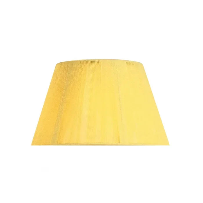 Mantra MS047 Silk String Shade Amber Cream 250/400mm x 250mm • MS047