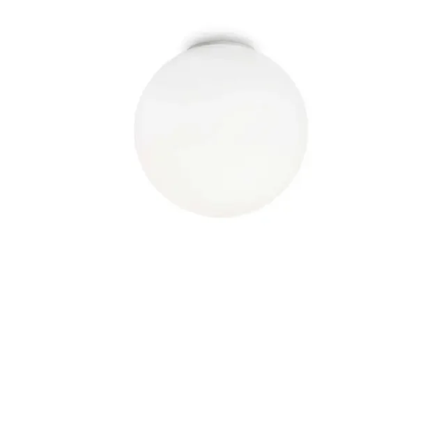 Mapa PL1 White Sphere 40cm Flush Ceiling Light
