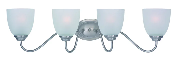 Maxim 10074FTSN Stefan Four Light Bath Vanity, Satin Nickel