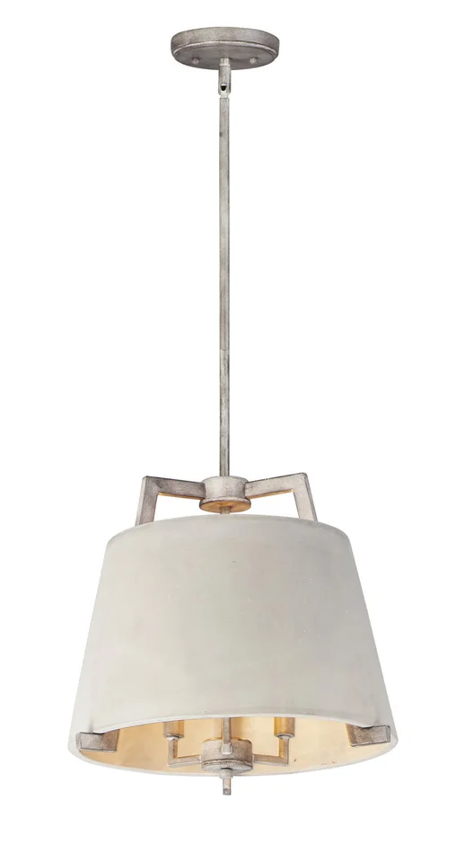 Maxim 10143GYDW Orson Three Light Pendant, Driftwood