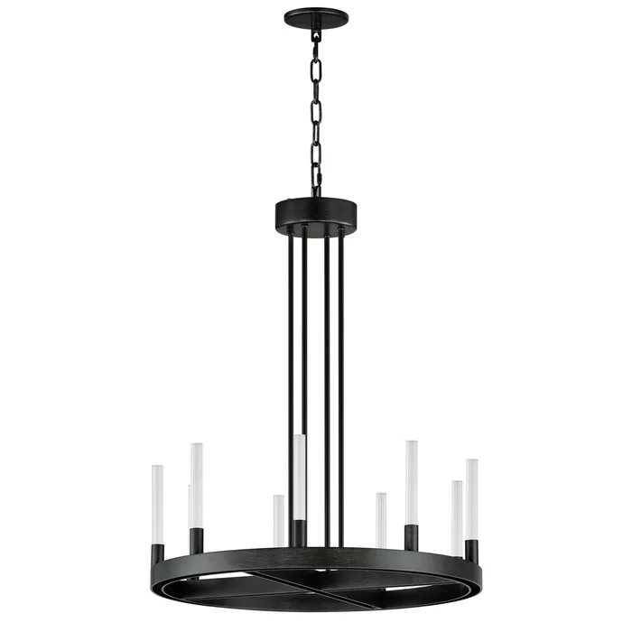 Maxim 16162CRBK Ovation LED Chandelier, Black