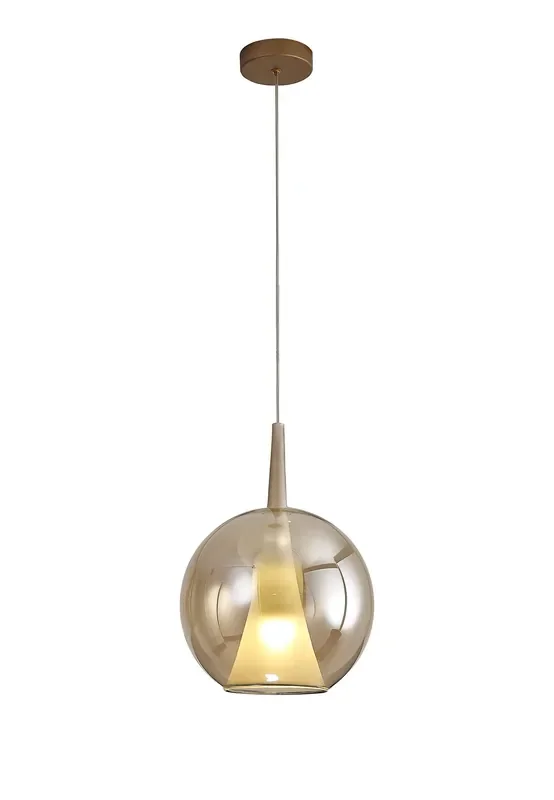 Melsa Bronze Globe Pendant