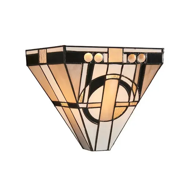 Metropolitan Black Tiffany Wall Light