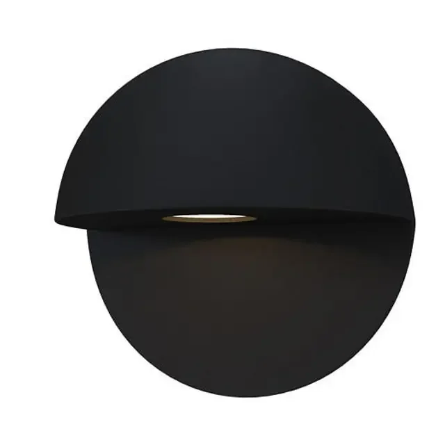 Mezzo Black IP54 LED Wall Light