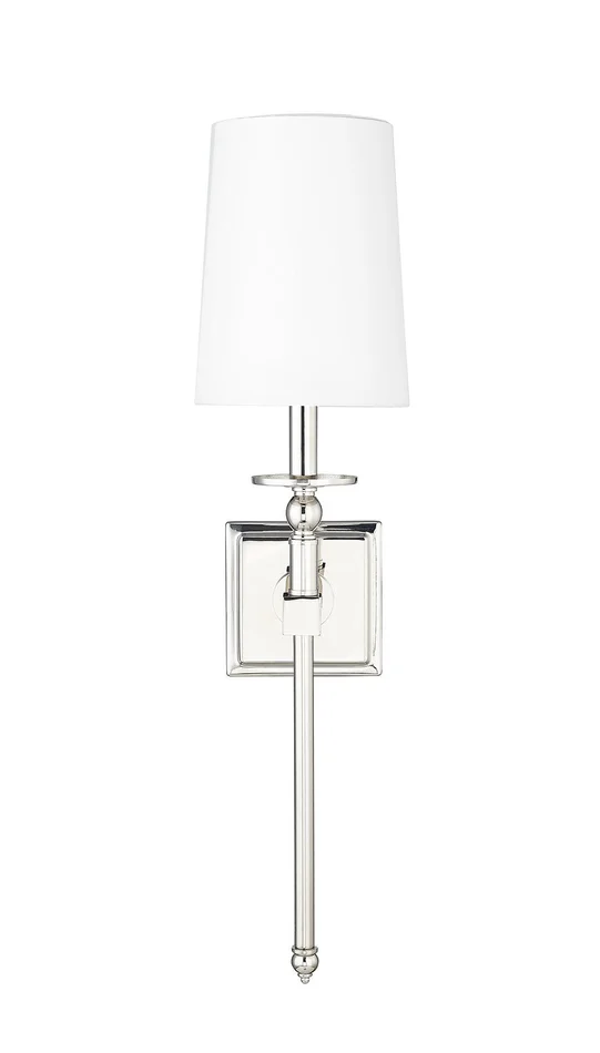 Millennium 46971-PN One Light Wall Sconce, Polished Nickel