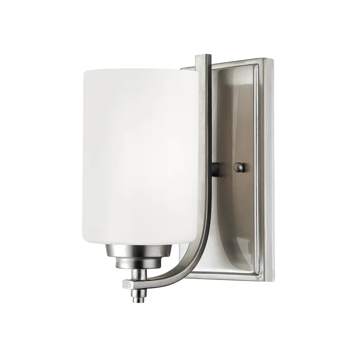 Millennium 7261-SN Bristo One Light Wall Sconce, Satin Nickel