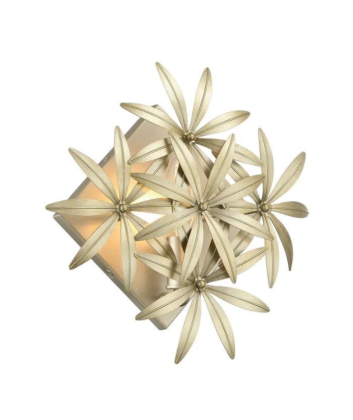 Minka Lavery 2141-735 Flower Child One Light Wall Sconce, Ambry Gold