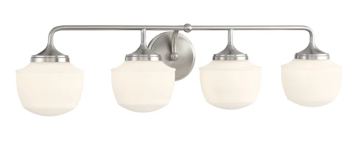 Minka Lavery 2574-84 Cornwell Four Light Bath Vanity, Brushed Nickel