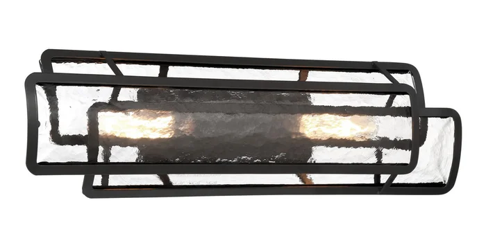 Minka Lavery 5263-66A Bella Collina Two Light Bath Vanity, Coal