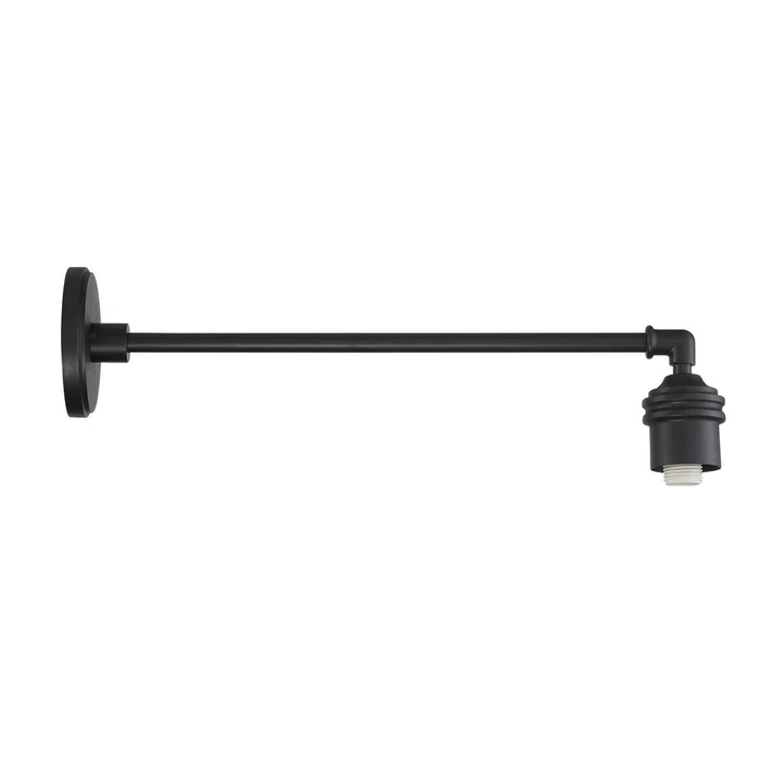 Minka-Lavery 7972-22C-66 Rlm One Light Outdoor Wall Mount, Coal