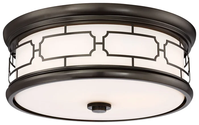 Minka-Lavery 826-281-L LED Flush Mount, Harvard Court Bronze (Plated)