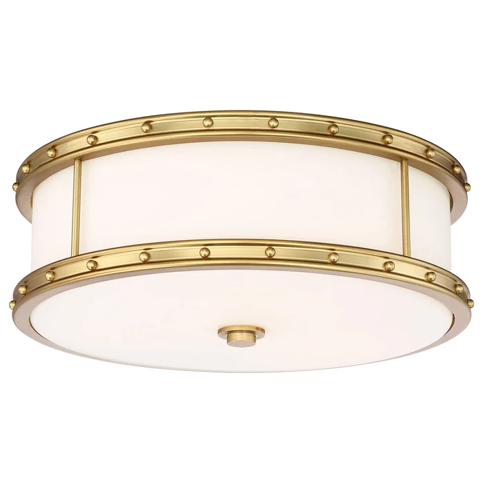 Minka-Lavery 827-249-L LED Flush Mount, Liberty Gold