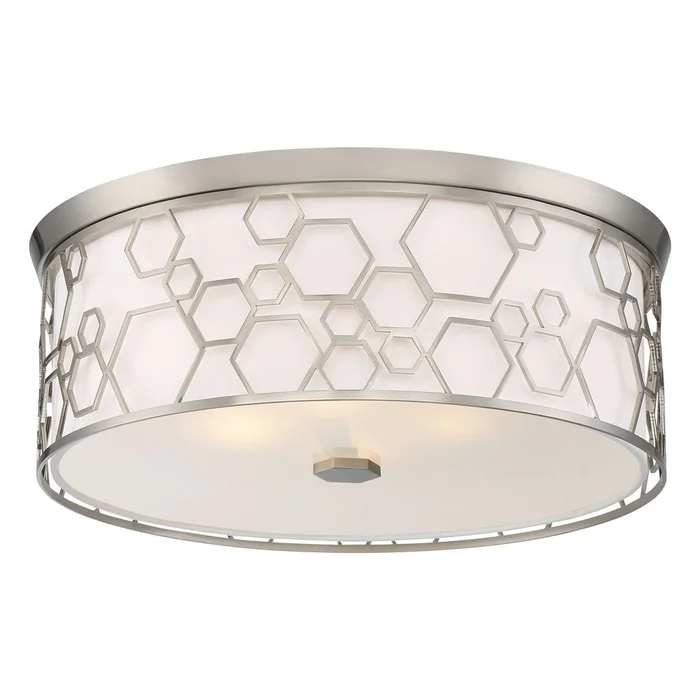Minka-Lavery 845-84-L LED Flush Mount, Brushed Nickel