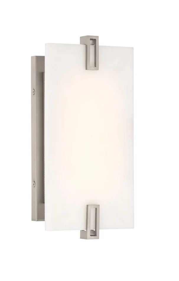 Minka Lavery 924-84-L Aizen LED Wall Sconce, Brushed Nickel