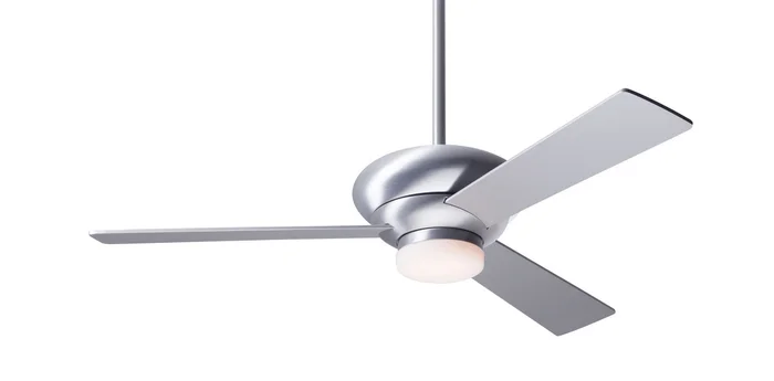 Modern Fan ALT-BA-42-AL-271-003 Altus 42″ Ceiling Fan with 17W LED Light, Handheld Remote, Brushed Aluminum with Aluminum Blades