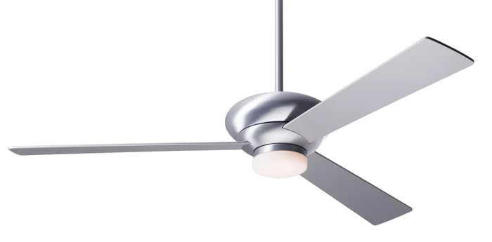 Modern Fan ALT-BA-52-AL-271-003 Altus 52″ Ceiling Fan with 17W LED Light, Handheld Remote, Brushed Aluminum with Aluminum Blades