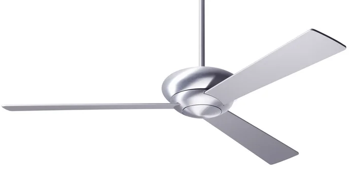 Modern Fan ALT-BA-52-AL-NL-005 Altus 52″ Ceiling Fan, Wall/Remote Control Combo, Brushed Aluminum with Aluminum Blades