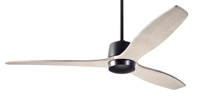 Modern Fan ARB-DB-54-WW-NL-RC Arbor DC 54″ Ceiling Fan, Remote Control, Dark Bronze with Whitewash Blades