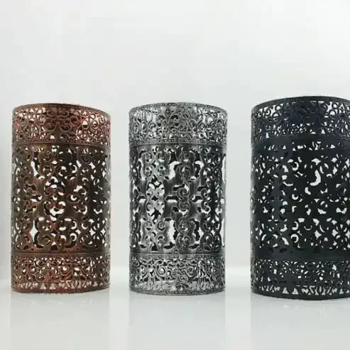 Modern Retro-Style Metal Drum Lampshade – Easy Fit Light Shade