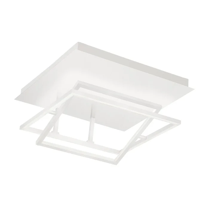 Mondrian White Flush Mount by Kuzco
