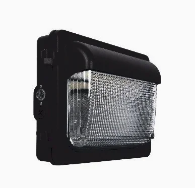 NaturaLED 9673 – FXTWX100SW/8CCT3/BK-PHO – Compact Traditional Wall Pack – 100/80/60 Watts – 3-CCT 30/40/50K – 120-277V – Black