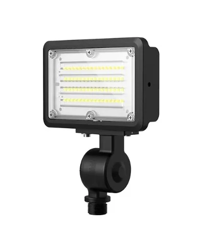 NaturaLED 9735 – FXFDL60SW/77/CCT3/BK-KNC – 7X7 Floodlight (Selectable CCT3) – 40/50/60W – 3-CCT 30/40/50K – 120-277V – Photocell Included – Black