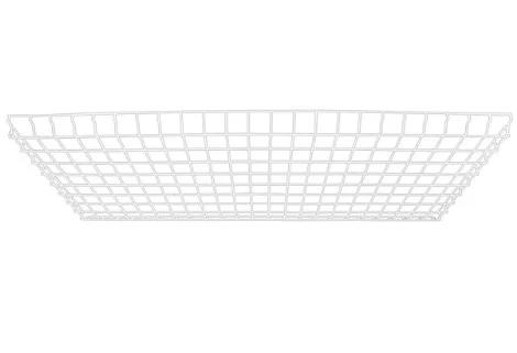 NaturaLED P10157 – WG-9CWS44/48/WH – Wire Guard – For CWS44 – White