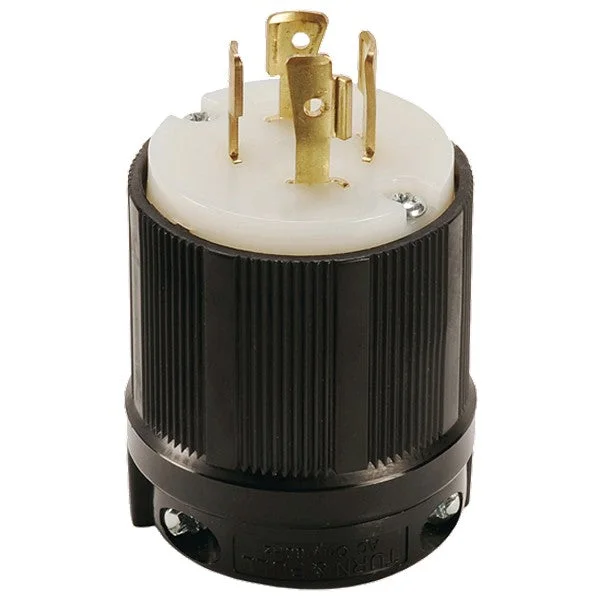 NEMA L16-20P Twist Lock 480V 3 Pole 4 Wire 20A Plug
