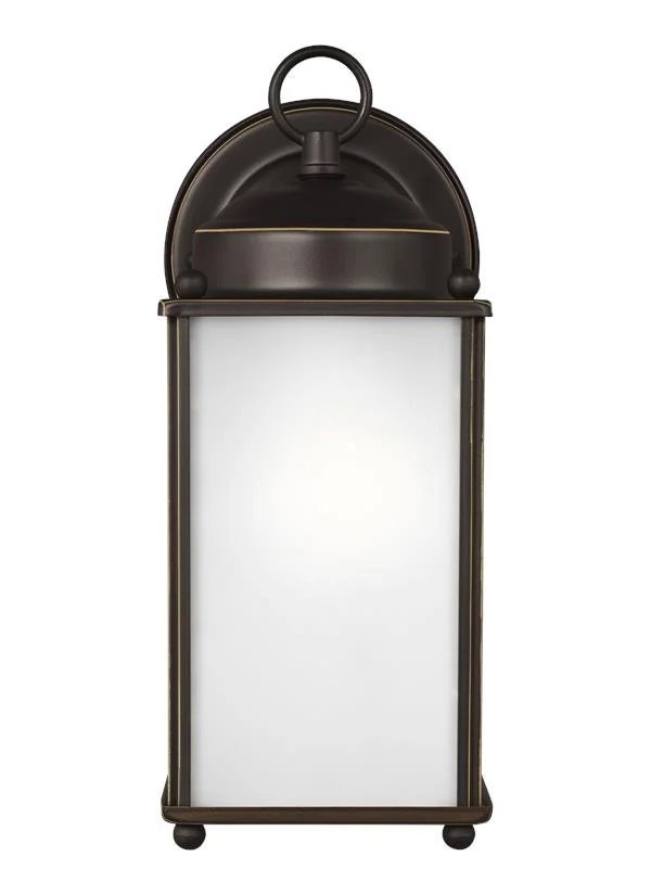 New Castle Collection – Large One Light Outdoor Wall Lantern | Finish: Antique Bronze – 8593001-71