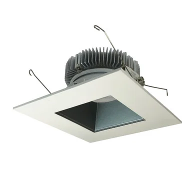 NLCB2-6561527PW 6″ Cobalt Dedicated High Lumen Square/square 1500LM 2700K Pewter/white
