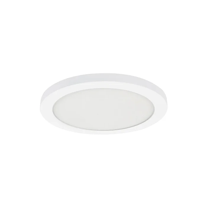 Nora Lighting NELOCAC-6RP927W 6″ ELO+ Surface Mounted LED, 700lm / 12W, 2700K, 90+ CRI, 120V Triac/ELV Dimming – White