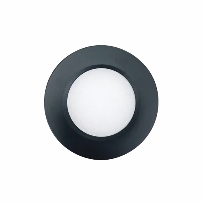 Nora Lighting NMP-LED30B 12V Josh LED Puck Light, 3.5W, 300 Lumens, 3000K, Black