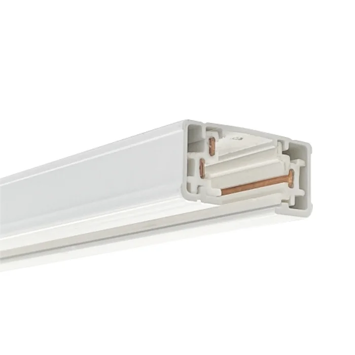 Nora Lighting NT-301W 2 Ft. One-Circuit Track, 120V, 2400W, White