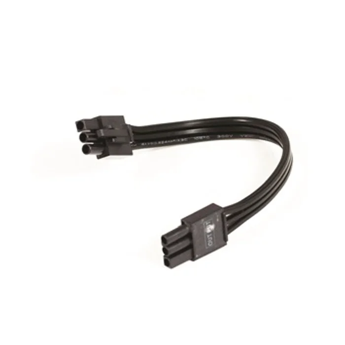 Nora Lighting NUA-806B 6″ Jumper Cable for LEDUR and LEDUR-TW Undercabinet Lights, Black