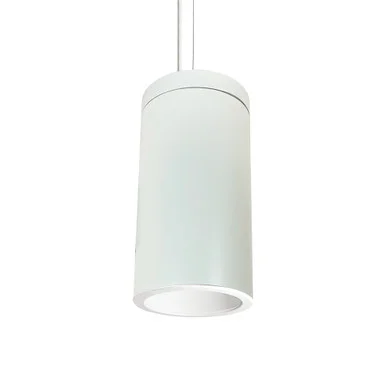 NYLI-6CL151WWWAC 6″ Cylinder White Cable Mount 15W Med. Base Refl White