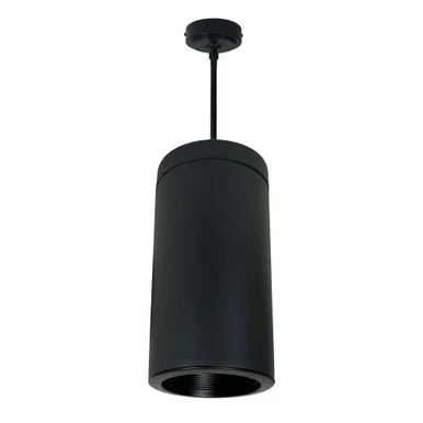 NYLI-6PL201BBB 6″ Cylinder Black Pendant Mount 20W Med. Base Ref. Black