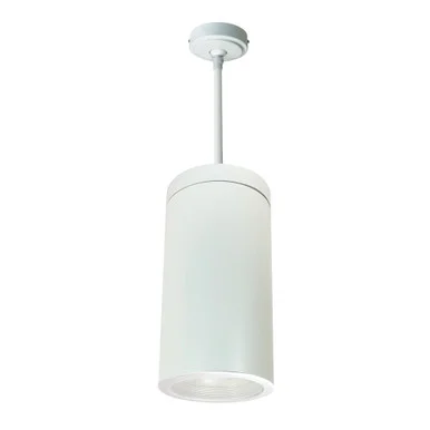 NYLI-6PL202WWW 6″ Cylinder White Pendant Mount 20W Med. Base Baf. White