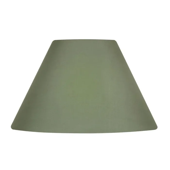 Oaks S501/10 SE Sage Green 10″ Vintage Cotton Coolie Lamp Shade
