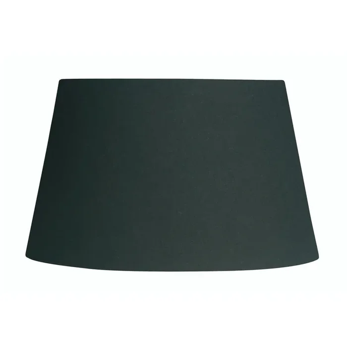 Oaks S901/12 BK Black 12″ Vintage Cotton Drum Lamp Shade