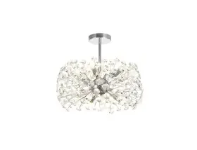 Opulence Crystal Semi Flush