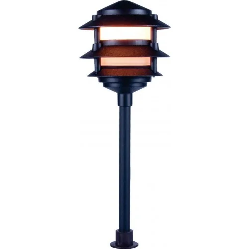 Orbit 2033-C-VG 3 Tier Incandescent Clear Pagoda Light – Verde Green